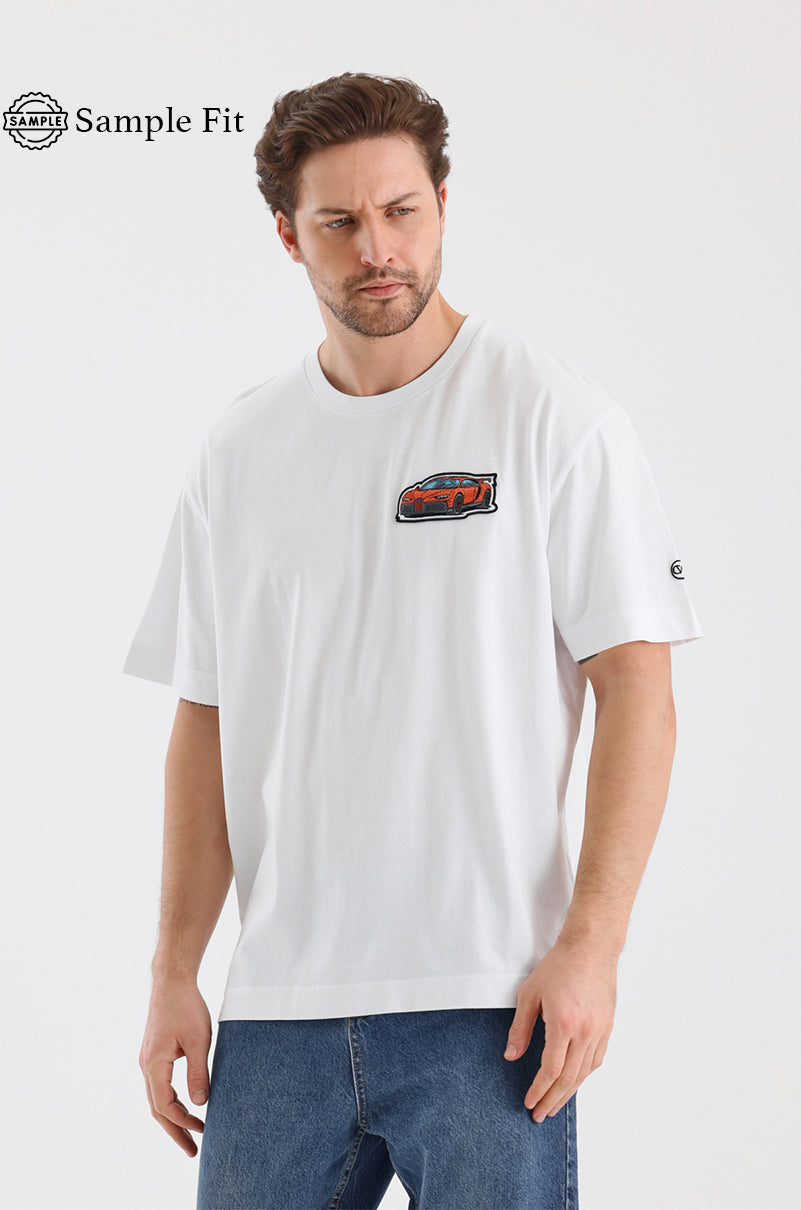 Paul Walker Skyline GTR R34 Beyaz T-Shirt