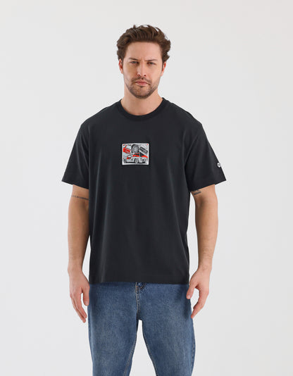 300 SL "Gullwing" Siyah T-Shirt