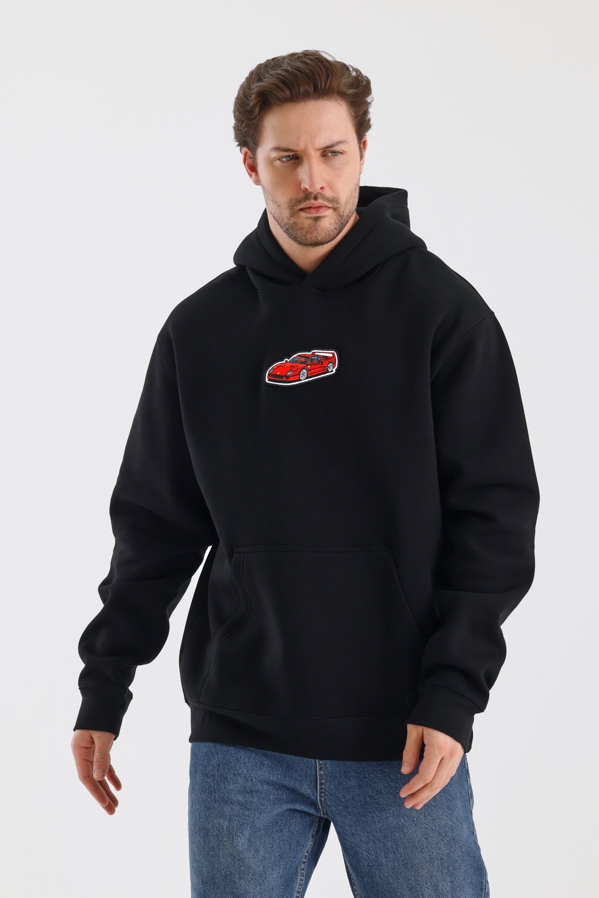 F40 Black Hoodie