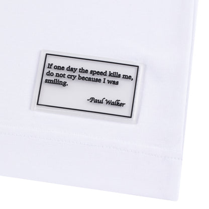 Mavi Araba Beyaz T-shirt