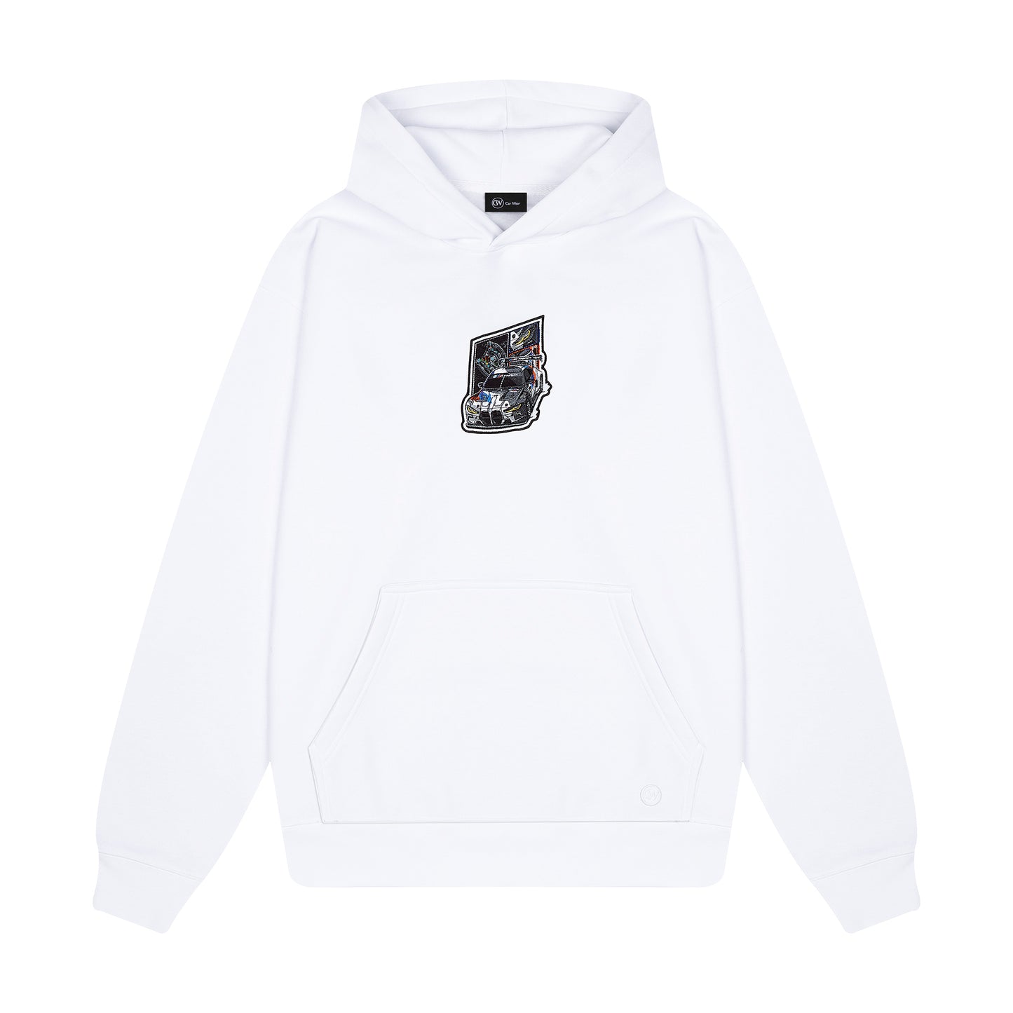 M4 GT3 Beyaz Hoodie