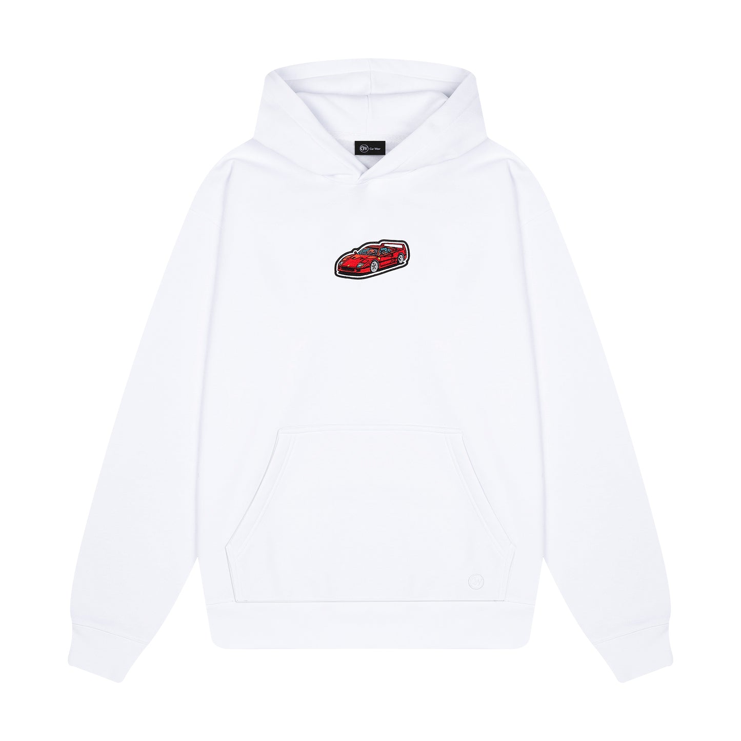 F40 White Hoodie