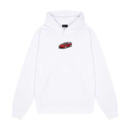 F40 White Hoodie