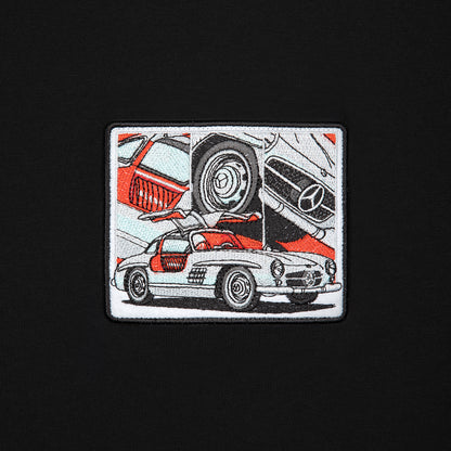 300 SL "Gullwing" Black T-Shirt