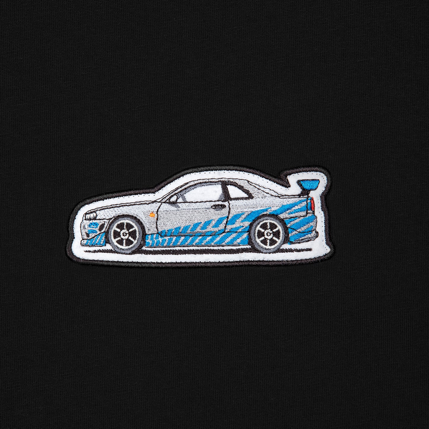 Paul Walker Skyline GTR R34 Black T-Shirt