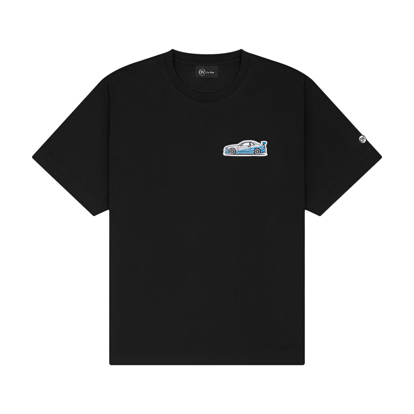 Paul Walker Skyline GTR R34 Black T-Shirt